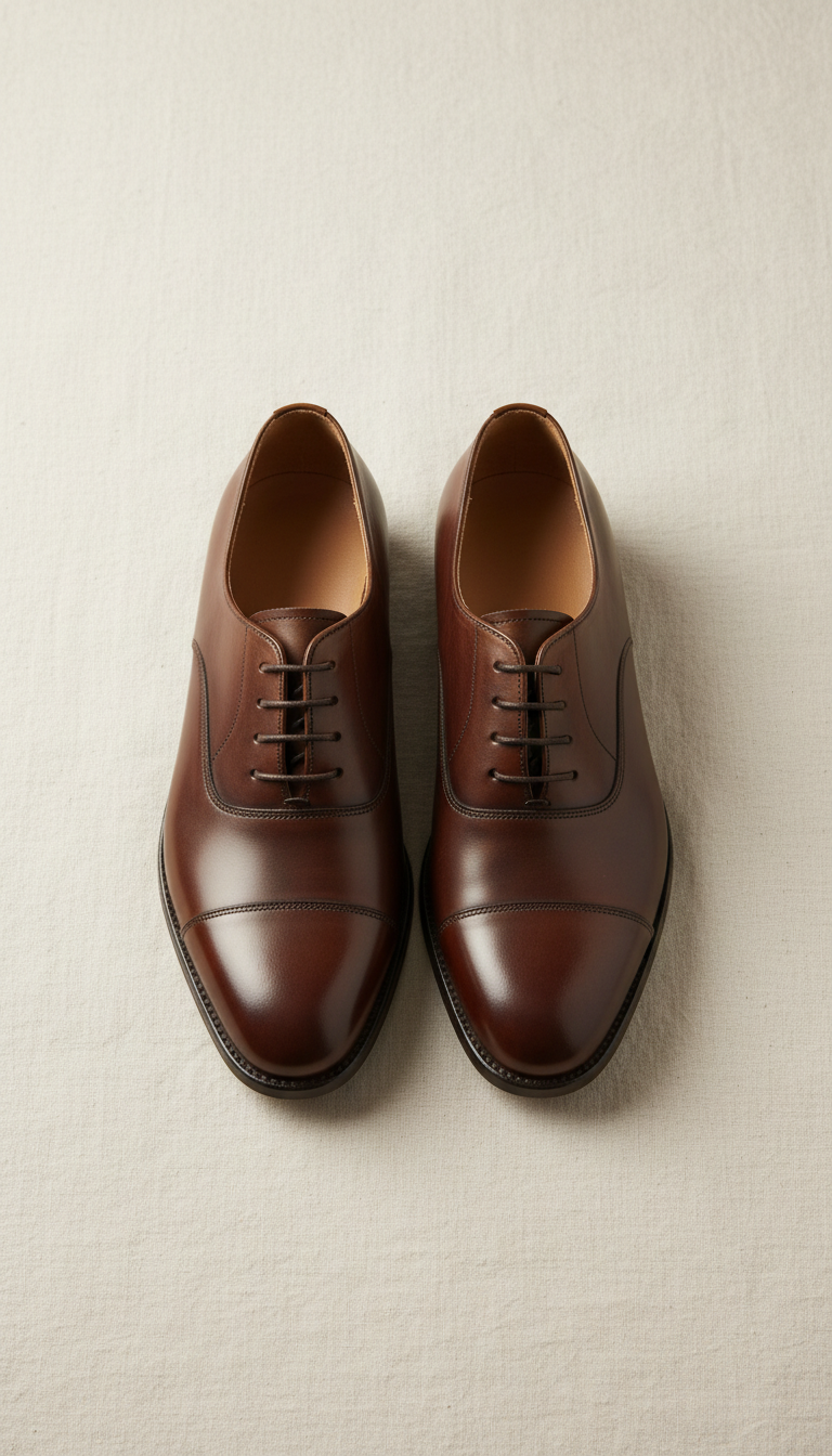 Oxford Cap Toe in Espresso Leather