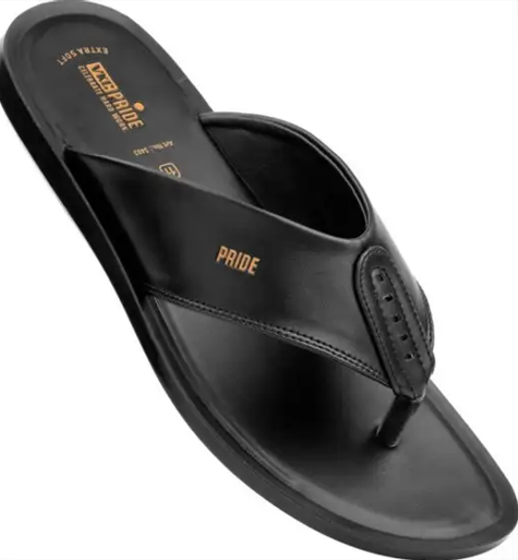VKC PRIDE Men's Premium Toe-Ring Comfort Slippers