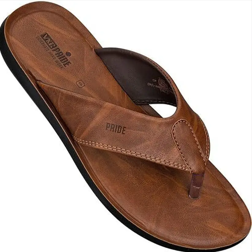 VKC PRIDE Men's Premium Toe-Ring Comfort Slippers