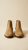 Chelsea Boot in Vintage Sand Suede